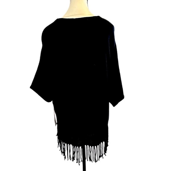 Women’s Sweater Poncho by NY Collection - Size S - NWT - Picture 4 of 7